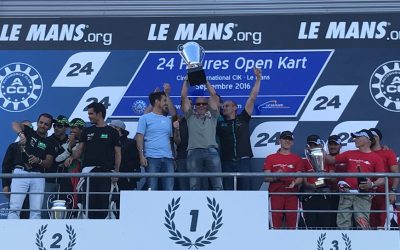 Victoire aux 24H du Mans Open Kart